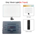 LED Video Light Panel for Content Creation - Adjustable Color Temp Only 10inch Light Tidesmit