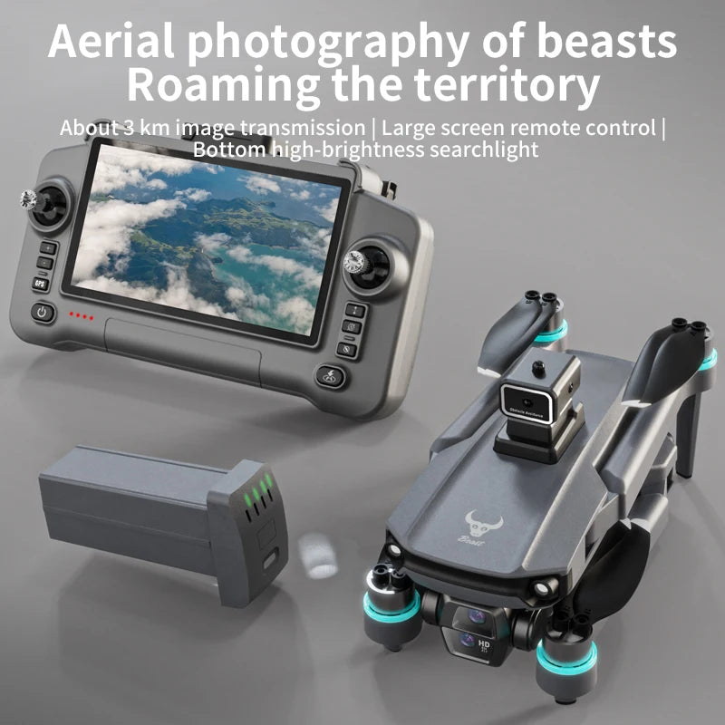 Tidesmit SG603 GPS Drone with 8K Camera, Brushless Motor & Obstacle Avoidance Tidesmit