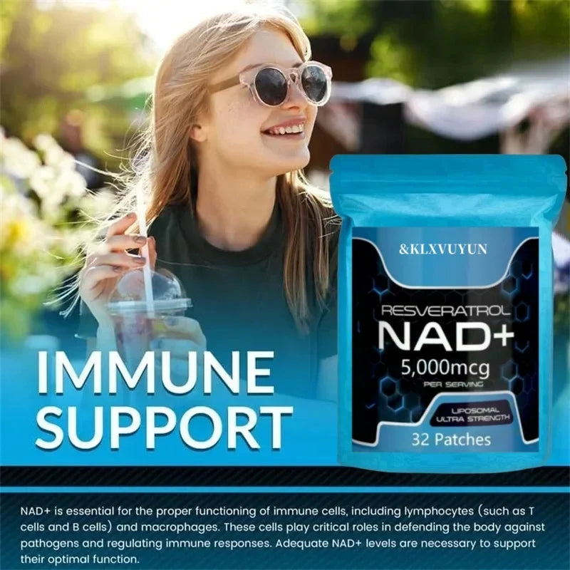 NAD Plus Transdermal Patches 32 Patches(30-Day Supply), 1 Month Supply