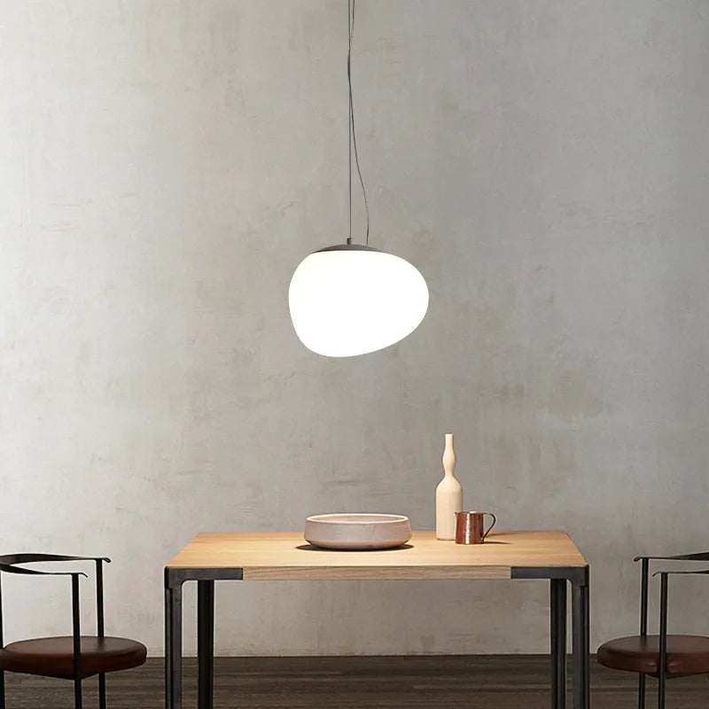 Irregular Glass Ball Pendant Light - Modern Minimalist Ceiling Chandelier Tidesmit