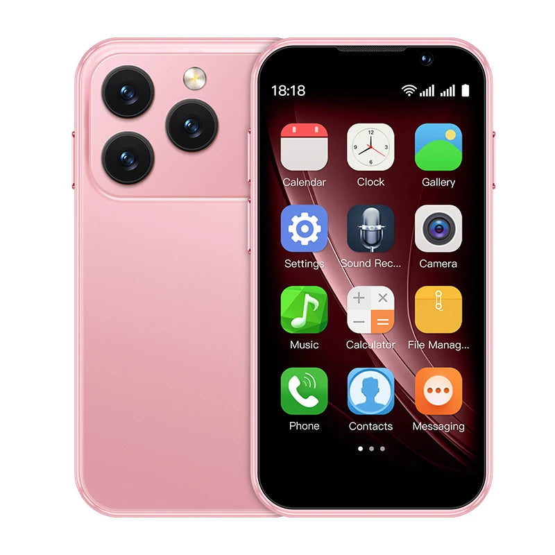 SOYES i17 Mini Android 9.0 Smartphone 3.0 Inches 2GB RAM 16GB ROM Dual SIM Standby Dual Camera Play Store 3G Little Phone