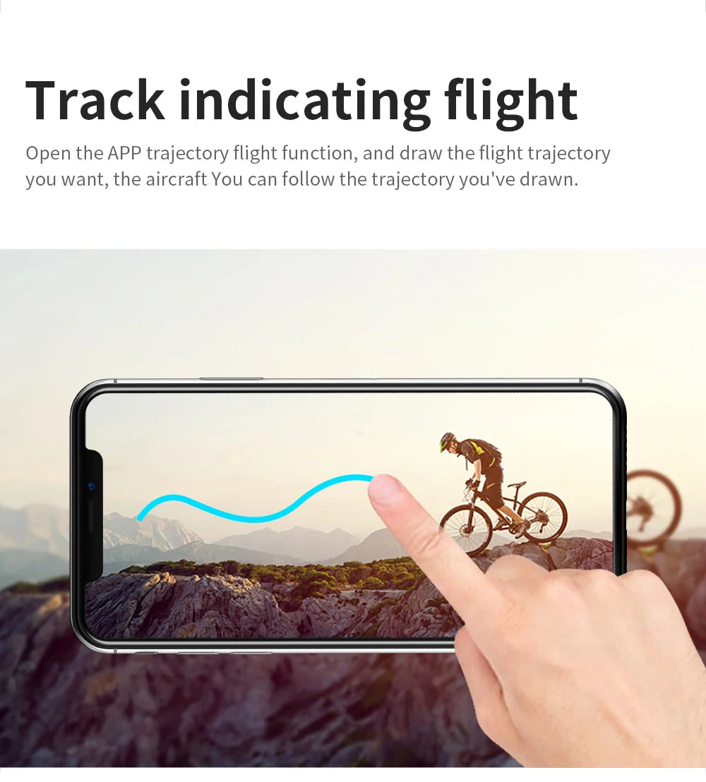 4K Camera Drone Foldable Quadcopter - Wide Angle Lens & Stable Flight Tidesmit