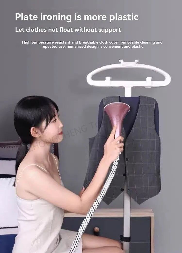 Tidesmit high-power handheld steam iron and vertical clothes steamer for efficient household garment care