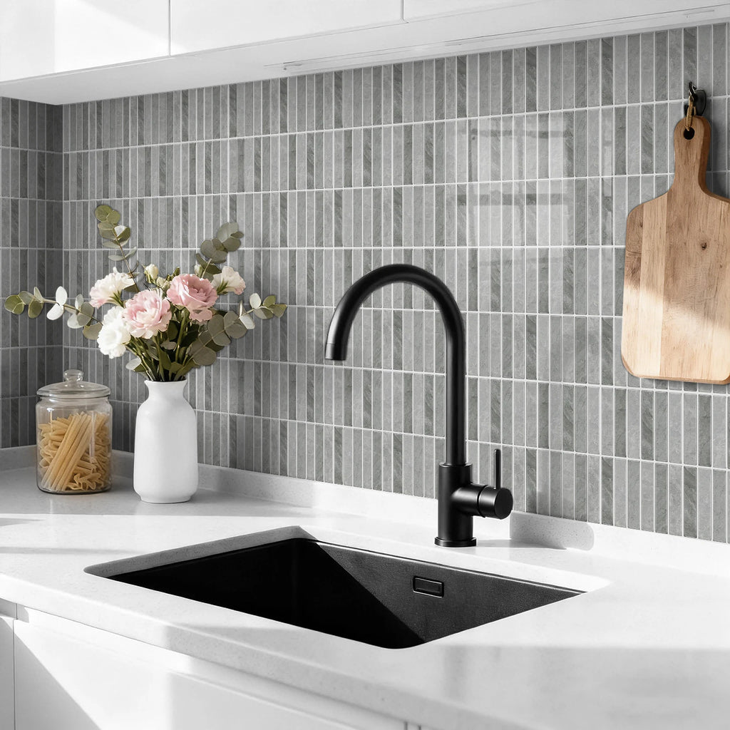 Self Adhesive Marble Wall Tiles 17x23cm Peel Stick Waterproof Easy Clean Subway Stickers For Home Kitchen Shower Wall