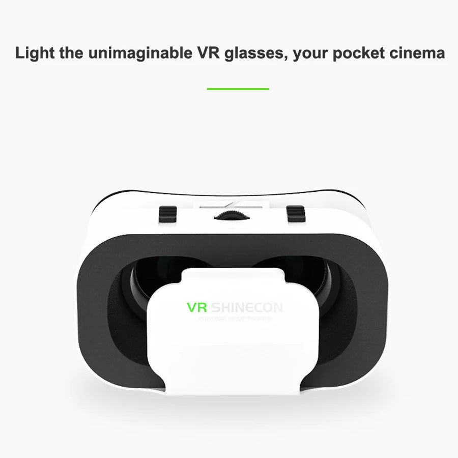 VR Headset for Smartphones - Lightweight Immersive Mobile VR Glasses Tidesmit