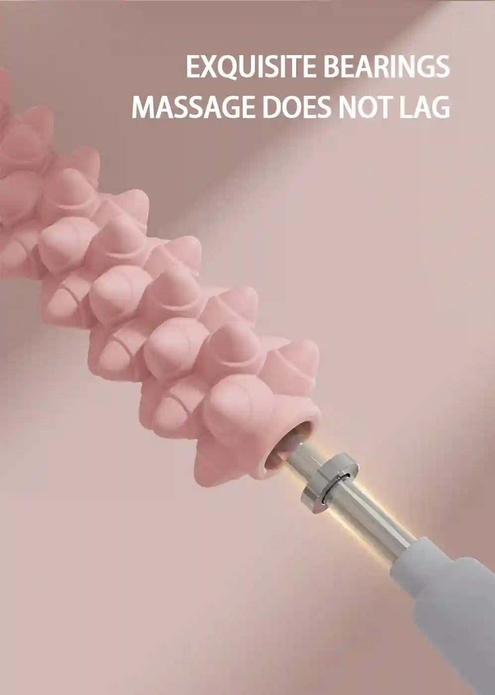 Massage Roller Stick for Deep Muscle Relief | Tidesmit Ergonomic Tool Massage Roller Tidesmit