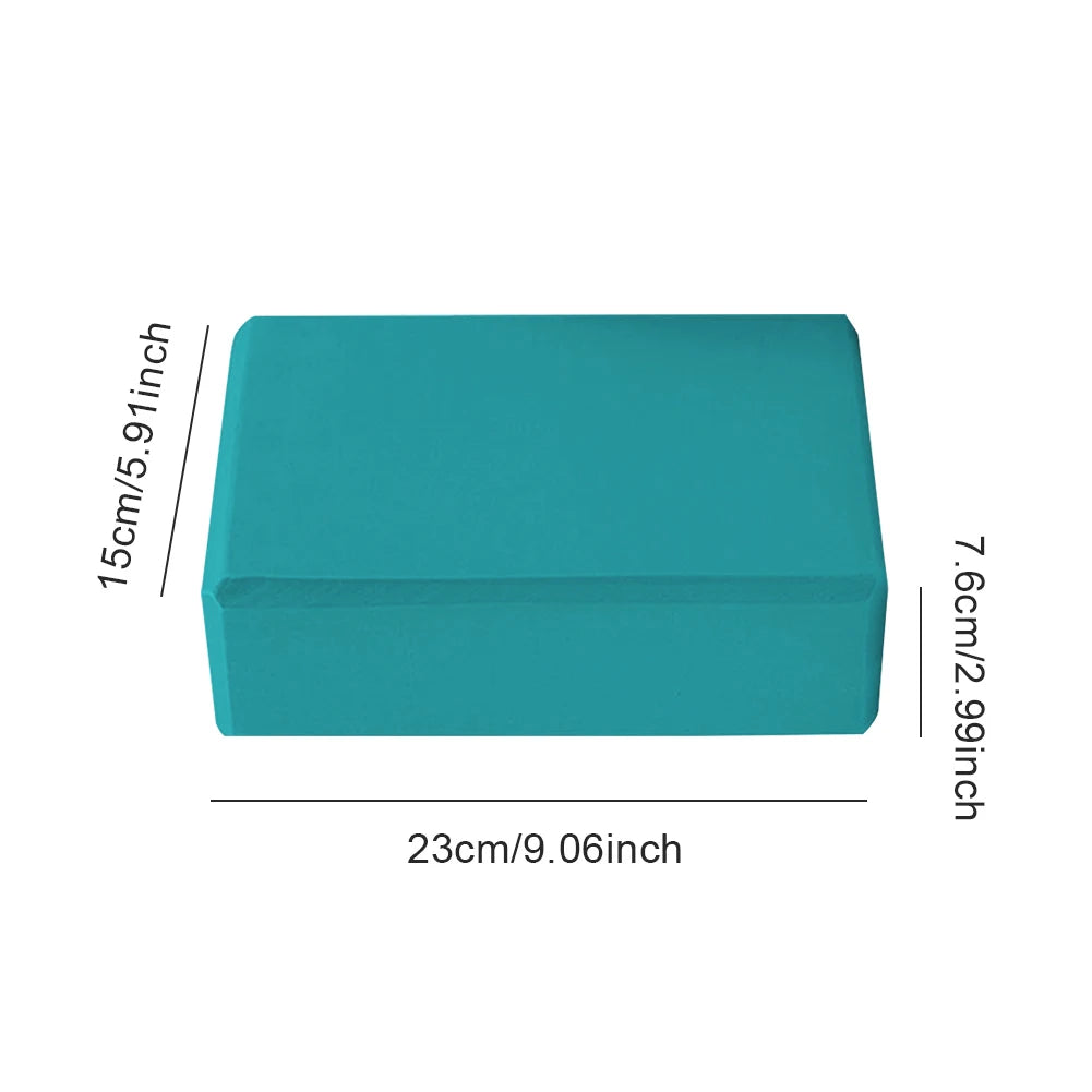 120g High Density Yoga Foam Blocks & Pilates Training Exercise Fitness Sliding Mat Pillow Cushion For Yoga Pilates & Meditation