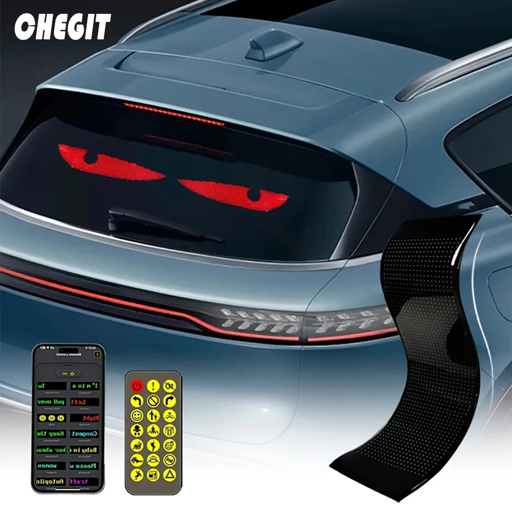 Programmable Car LED Matrix Panel | Flexible DIY Display Sign - Tidesmit Tidesmit