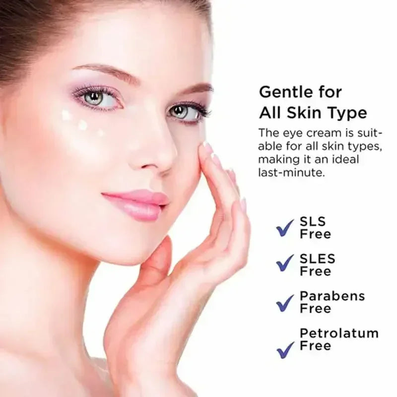 Instant Anti Aging Eye Cream for Dark Circles and Puffiness | Tidesmit Relaxation Treatment Tidesmit