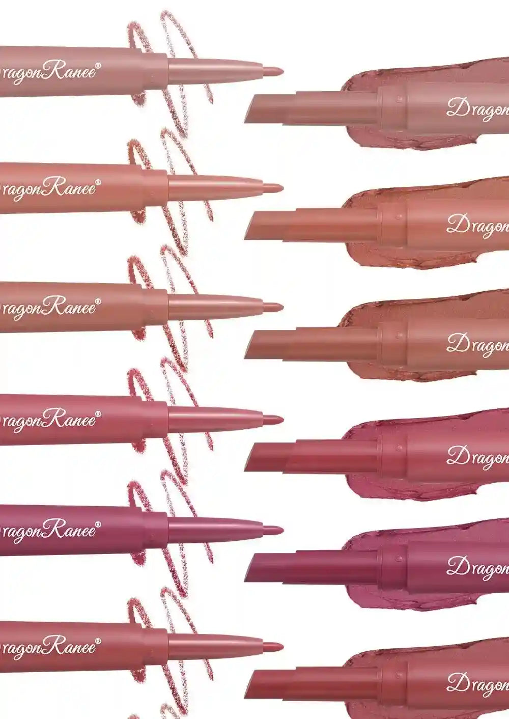Matte Lip Liner and Lipstick Pen | Waterproof Long Lasting 2-in-1 Lip Care Tidesmit