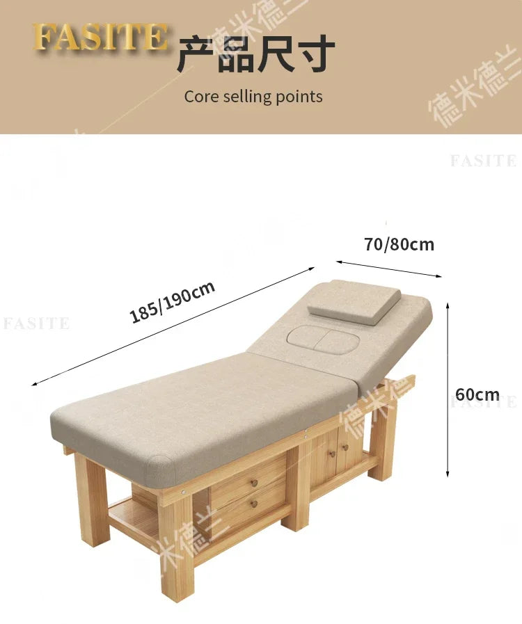 Portable Massage Table Folding Beauty Bed - Professional Spa Grade Massage Chairs Tidesmit