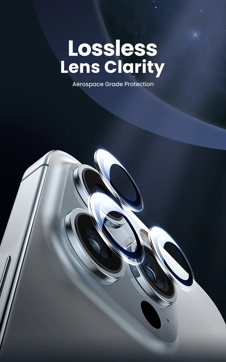 iPhone Camera Lens Protector - 9H Tempered Glass for Maximum Safety Tidesmit
