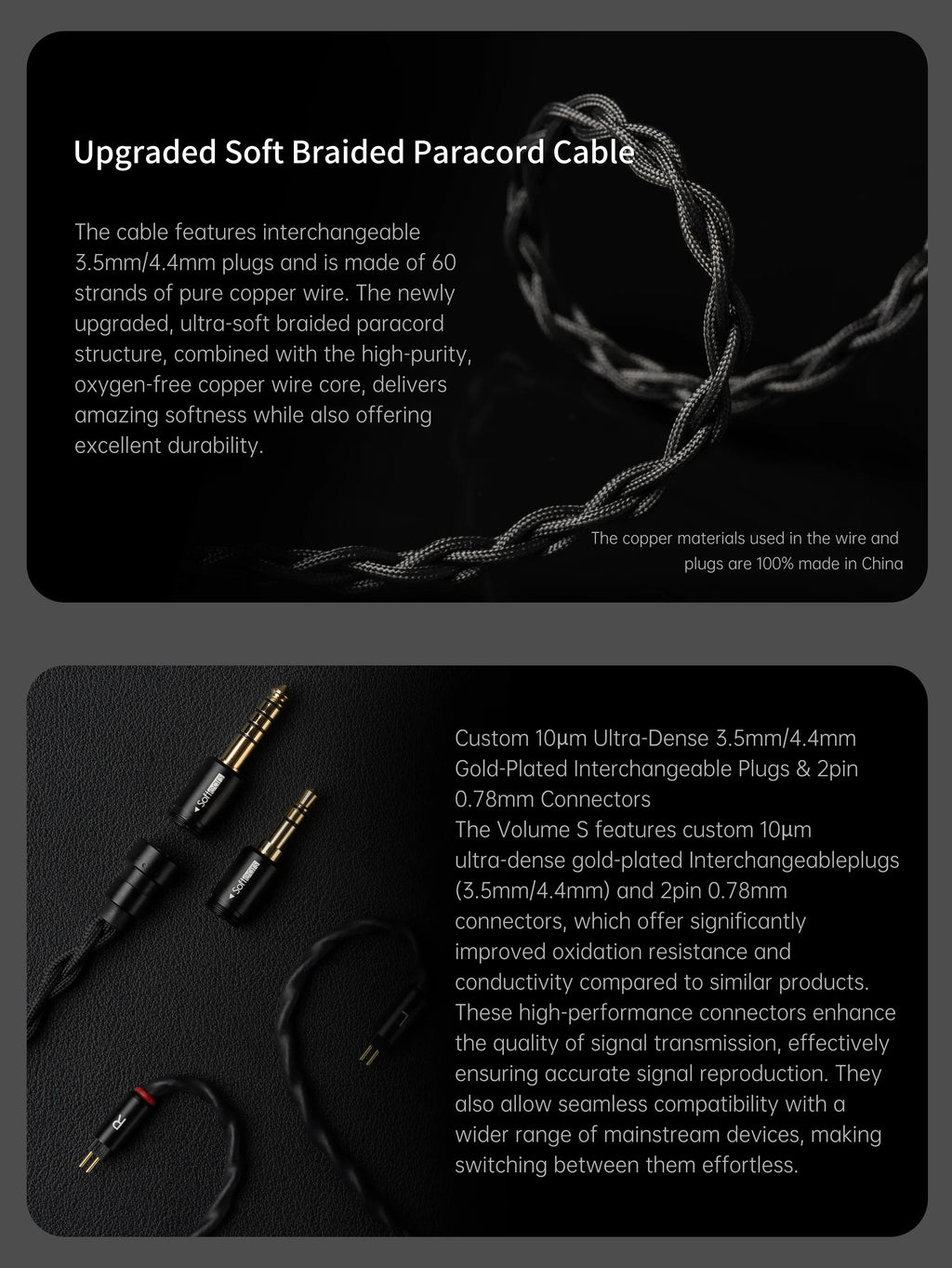 Softears Volume S Hybrid IEM | HiFi Monitoring Audio | Tidesmit Tidesmit