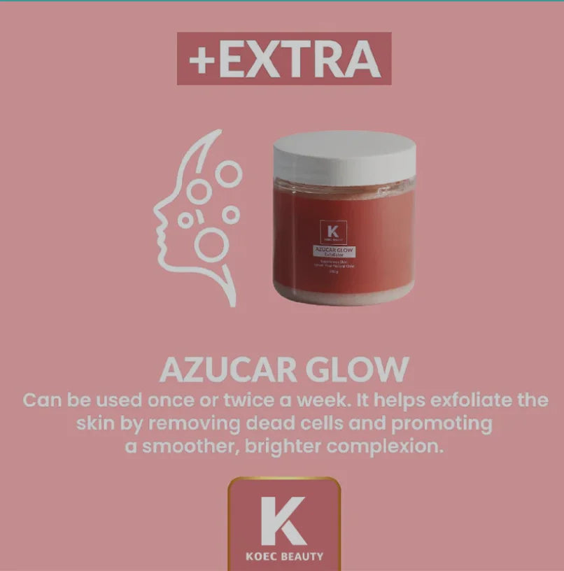 Facial Sugar Scrub Exfoliator | Brightening Natural Skin Polish 100g Scrubs Treatments Tidesmit