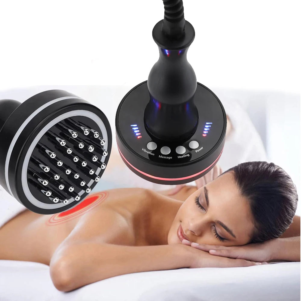 Electric Body Massager | Heating Gua Sha for Deep Tissue Muscle Relief Body Shaping Massage Equipment Tidesmit