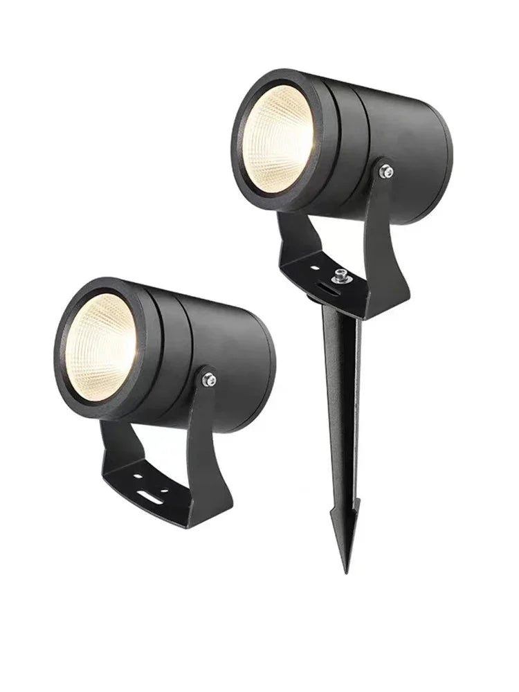 Waterproof Dimmable Outdoor LED Garden Lighting Spike Lawn Lamp Path Spotlights 5W 7W 10W 15W AC220V DC12V 24V for Garden