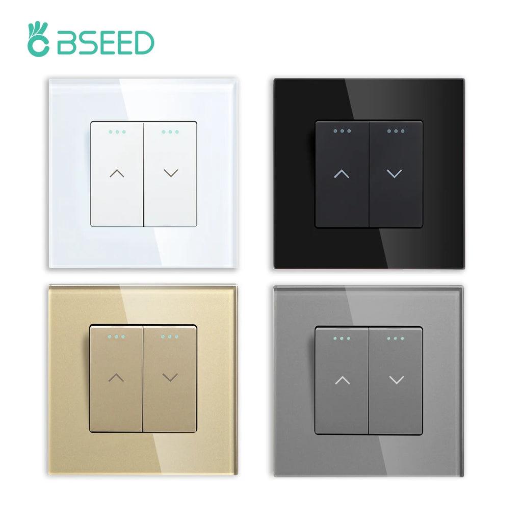 Mechanical Curtain Switch for EU Smart Blinds - Alexa & Google Home Compatible Tidesmit