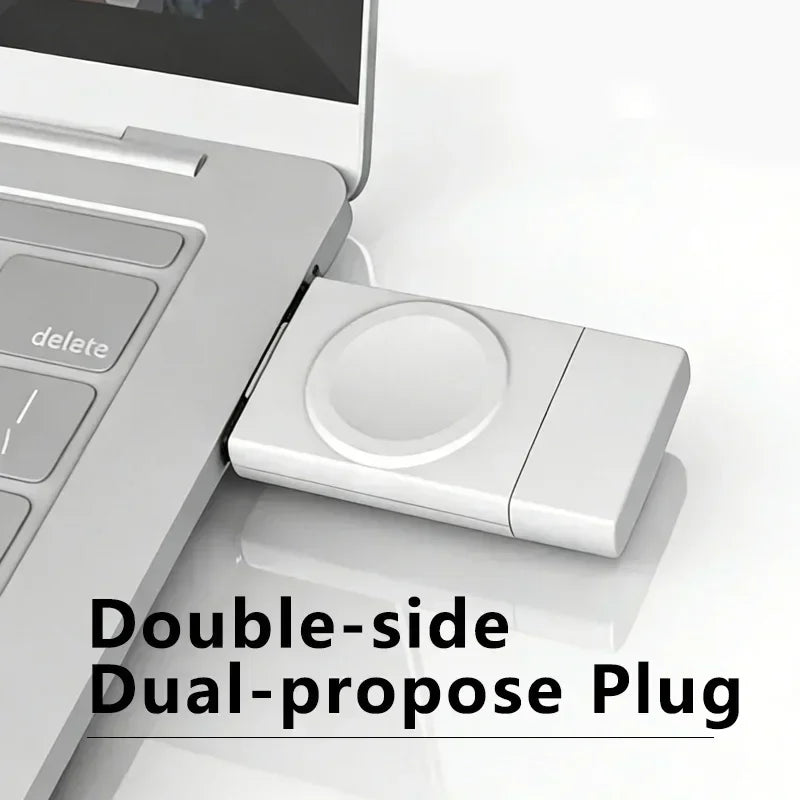 TIMESS Watch Charger For Apple Watch Series10 9 8 7-1 For SAMSUNG GALAXY Watch 8 7 6 5 4 3 2 1 Active Pro USB Charging Station