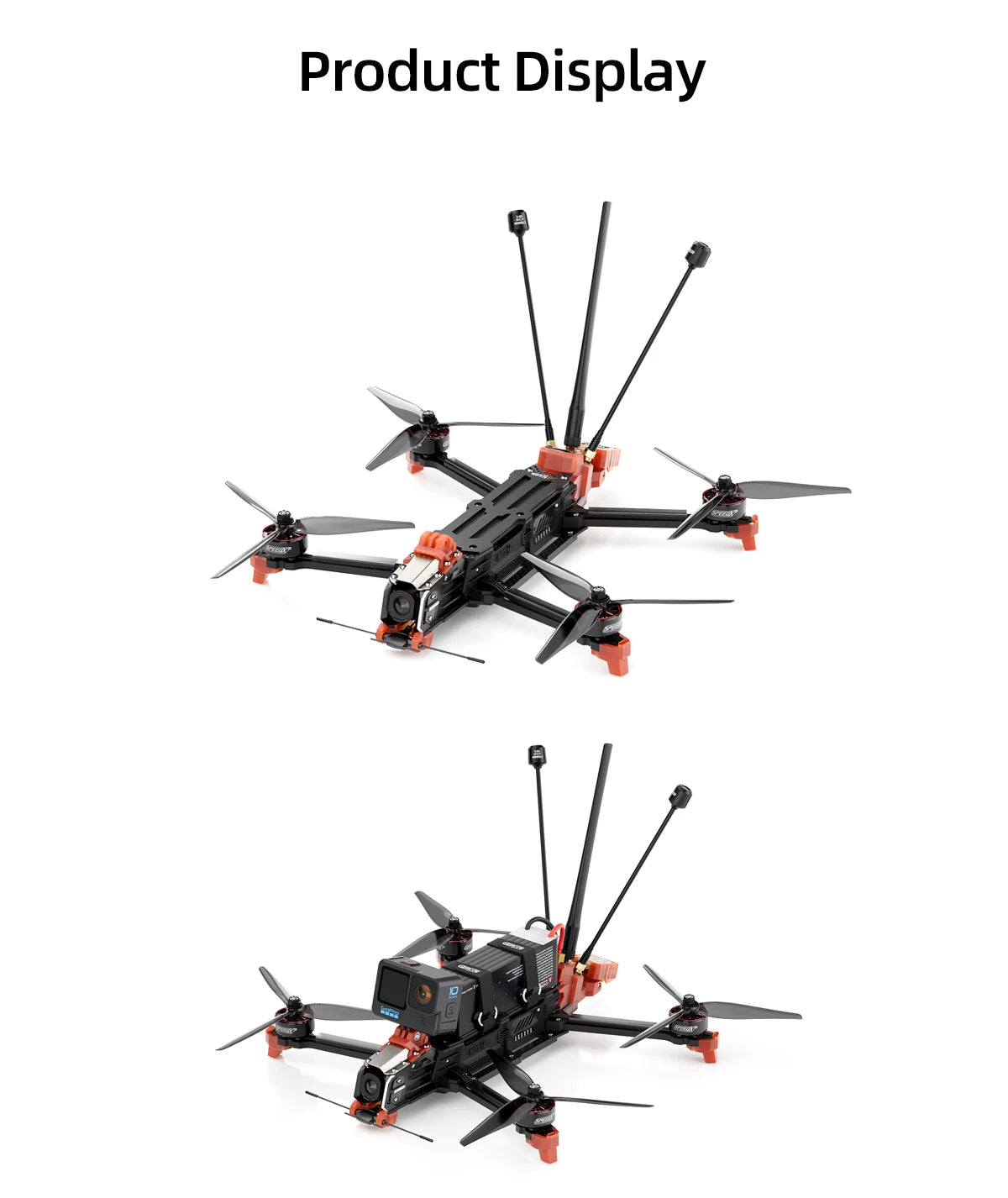 7 Inch Long Range FPV GPS Drone | 4K Camera & Obstacle Avoidance Tidesmit