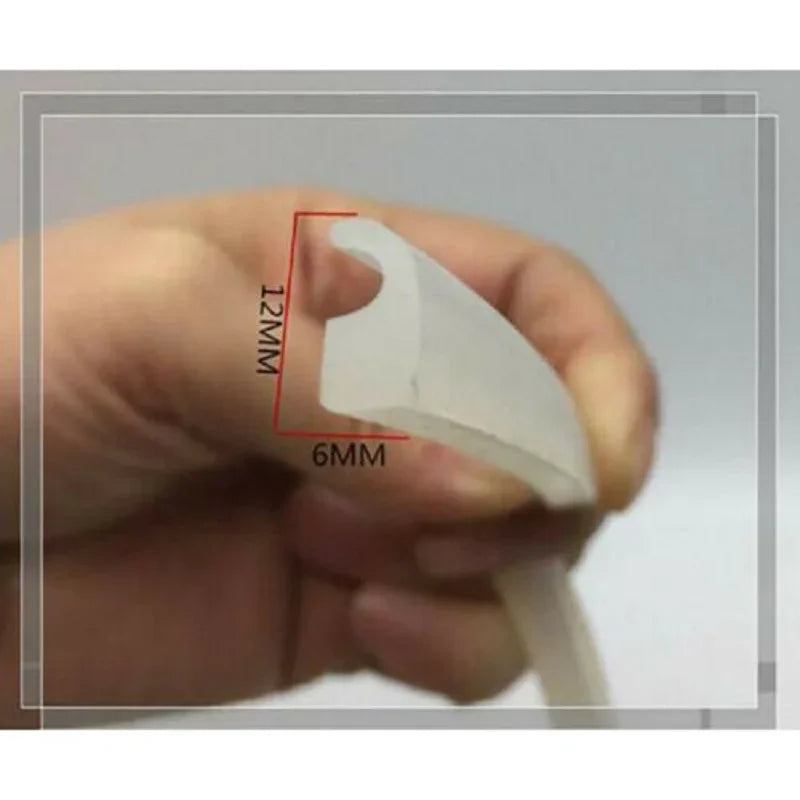 DZ Series 2M Vacuum Sealing Upper Cover Seal Parts Silicone Seal Strip Rubber Strip for Vacuum Packing Sealing Machine