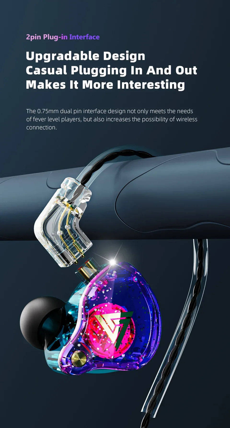 Dual Driver Wired Gaming Earphones HiFi Stereo Audio | Tidesmit Tidesmit