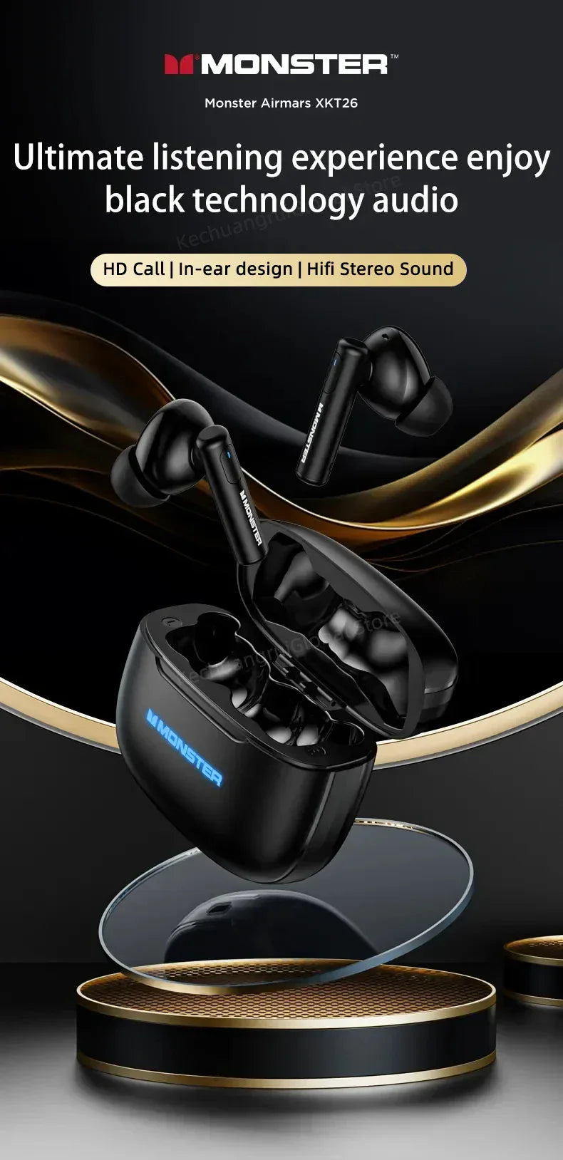 Wireless Bluetooth Earbuds | ANC In-Ear Headphones by Tidesmit Tidesmit