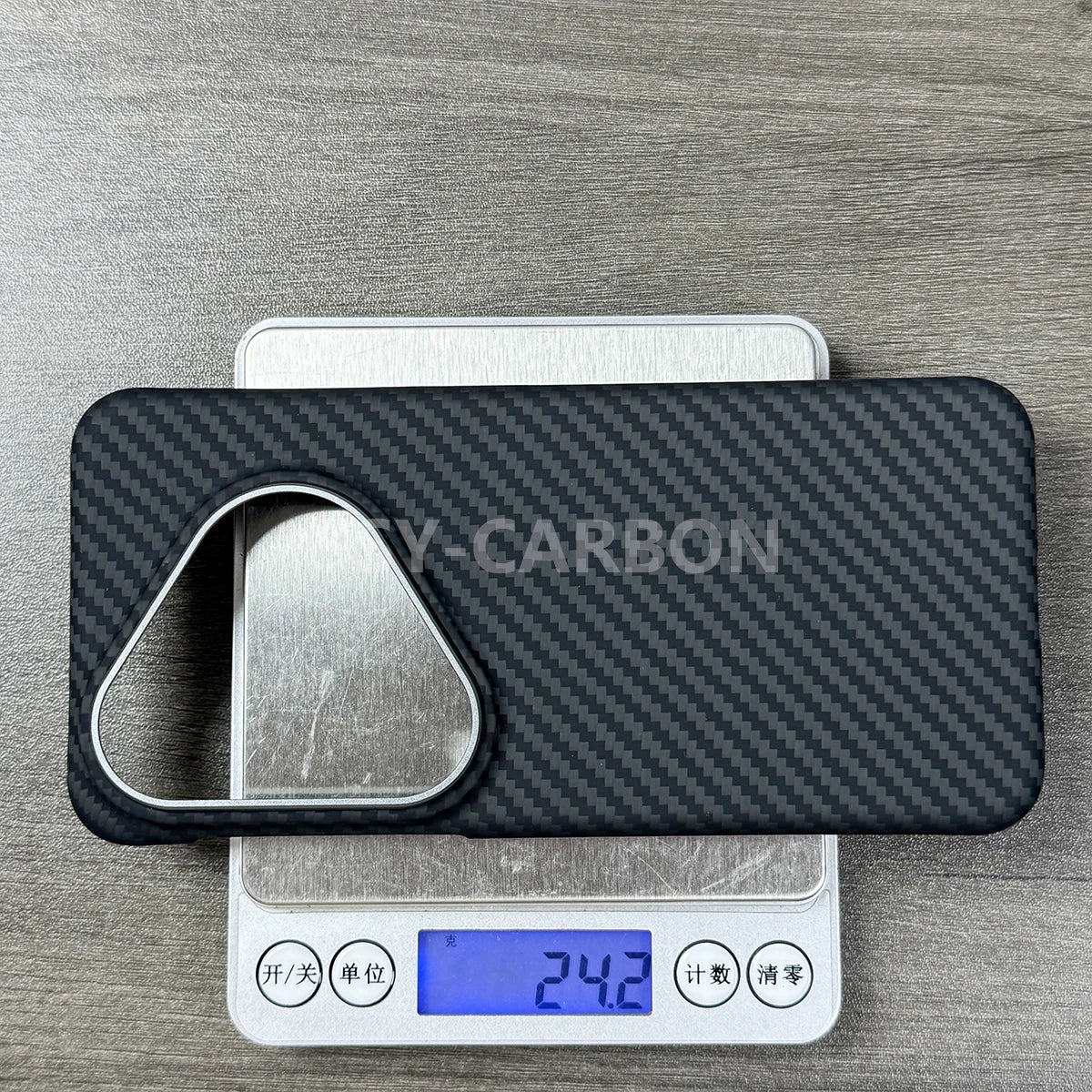 Carbon Fiber Huawei Pura 80 Ultra Case - Slim MagSafe Shock-Absorbing Cover Tidesmit