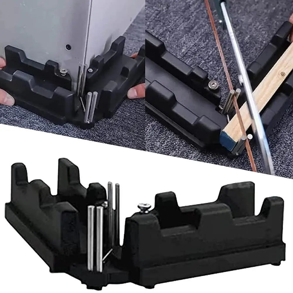 2 In 1 Miter Measuring Cutting Tool Bevel Gauge and Mitre Box Measuring Cutting Tool Measure Bevels and Miter Sawing Angle Cutti