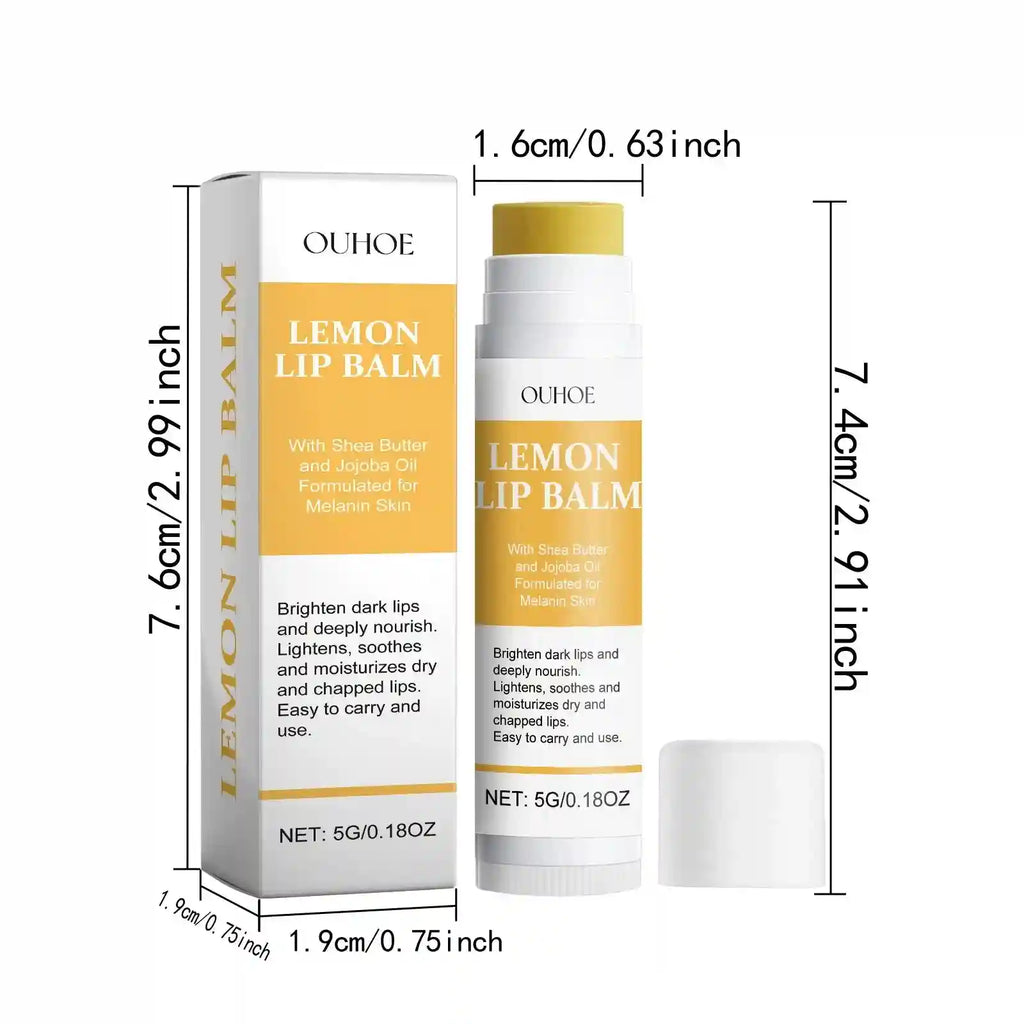 Dark Lip Lightening Balm – Moisturizing Exfoliating Lip Treatment Lip Care Tidesmit