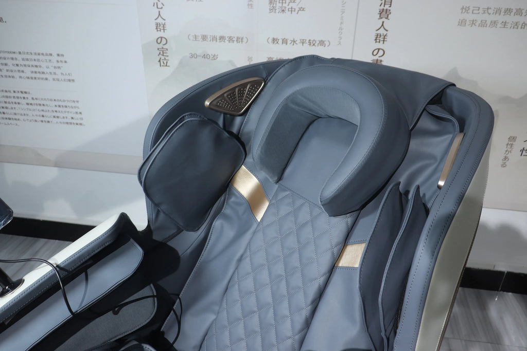 Massage Chair Recliner with Heat and Shiatsu Therapy, Gray | Tidesmit Massage Chairs Tidesmit