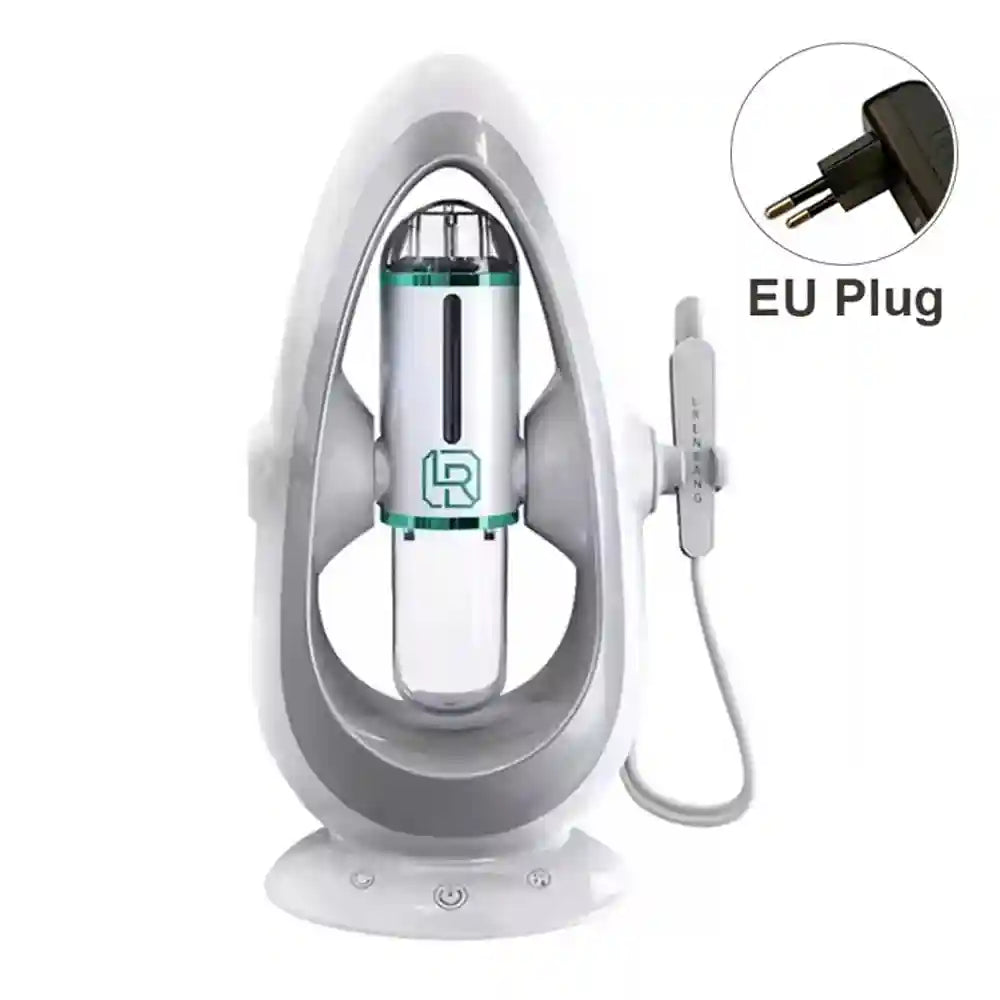 Hydra Facial Machine - Deep Pore Cleansing & Electric Massager Tool Eye Massage Instrument Single Head-EU Plug Tidesmit