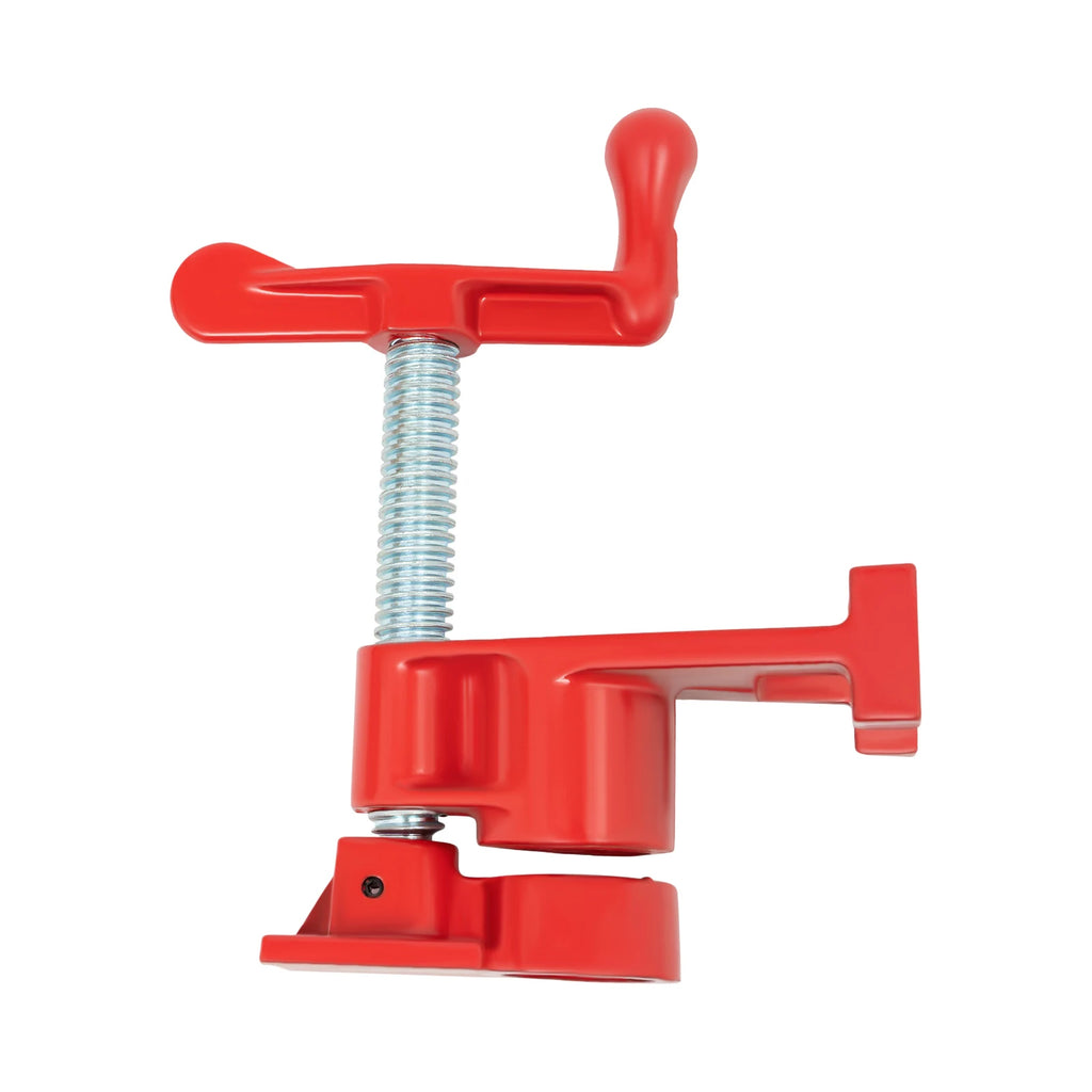 4 Pack Iron Woodworking Clamps,Heavy Duty Cast Iron Quick Release Bar Clamps, Wood Gluing Pipe  3/4" Pipe Clamp Set