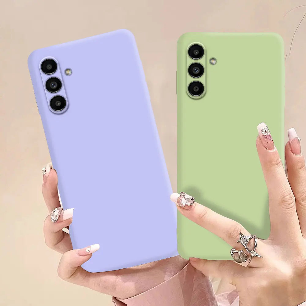 Samsung Galaxy A55 Silicone Case - Slim Shock-Absorbing Cover Tidesmit