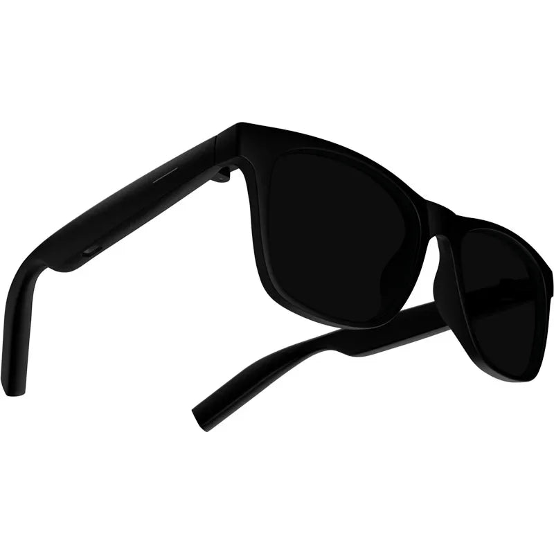 AI Smart Glasses with 4K Camera & Bluetooth Audio - Black by Tidesmit Tidesmit