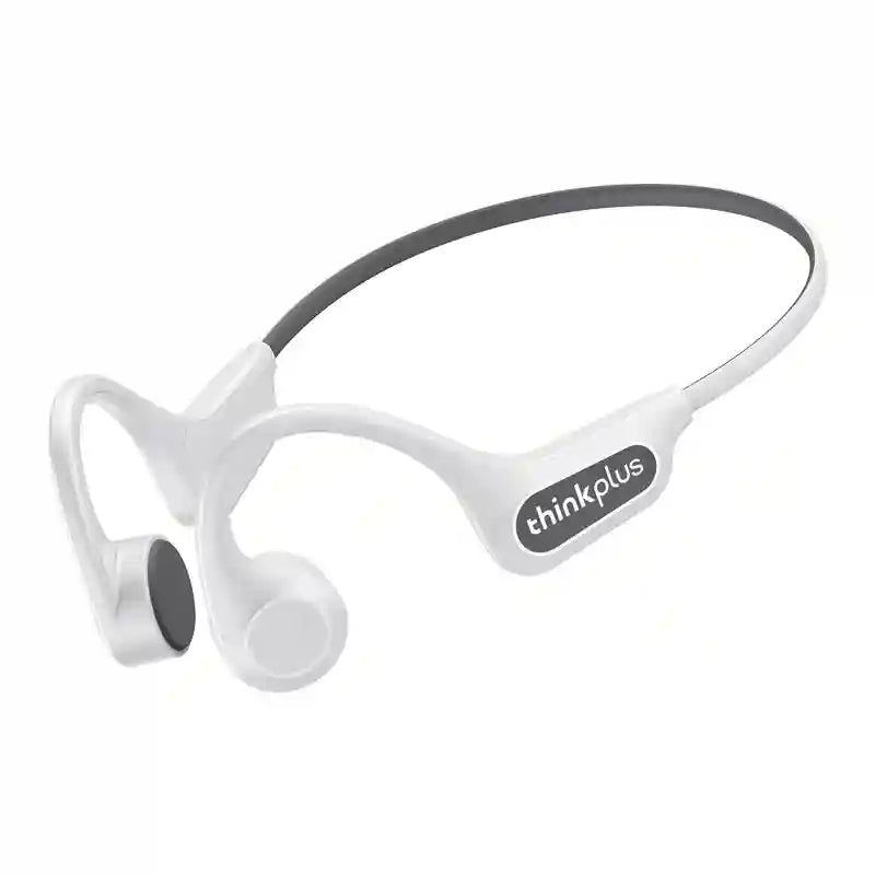 Tidesmit Bone Conduction Wireless Headphones - Bluetooth 5.3 Waterproof white Tidesmit
