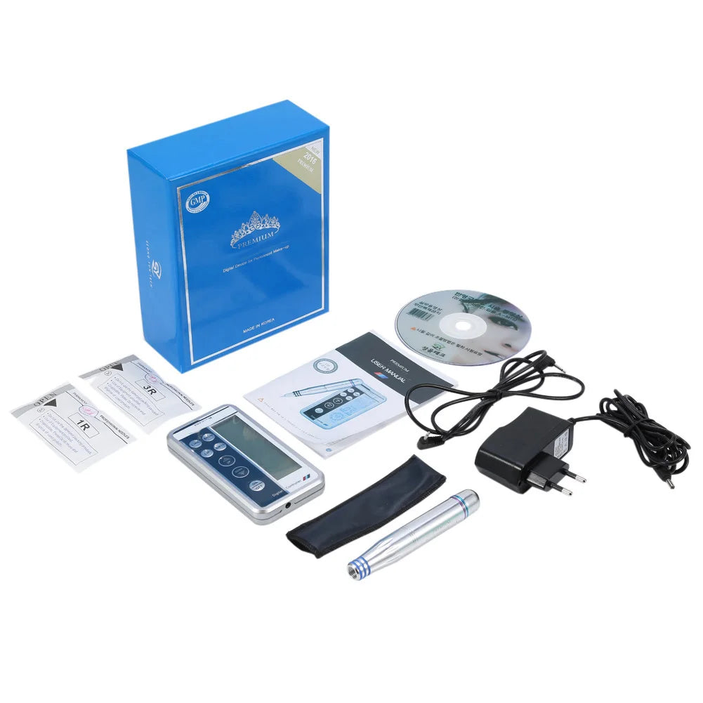 PMU Machine Rotary Pen Kit for Eyebrow and Lip Semi-Permanent Makeup Permanent Makeup Machines Tidesmit