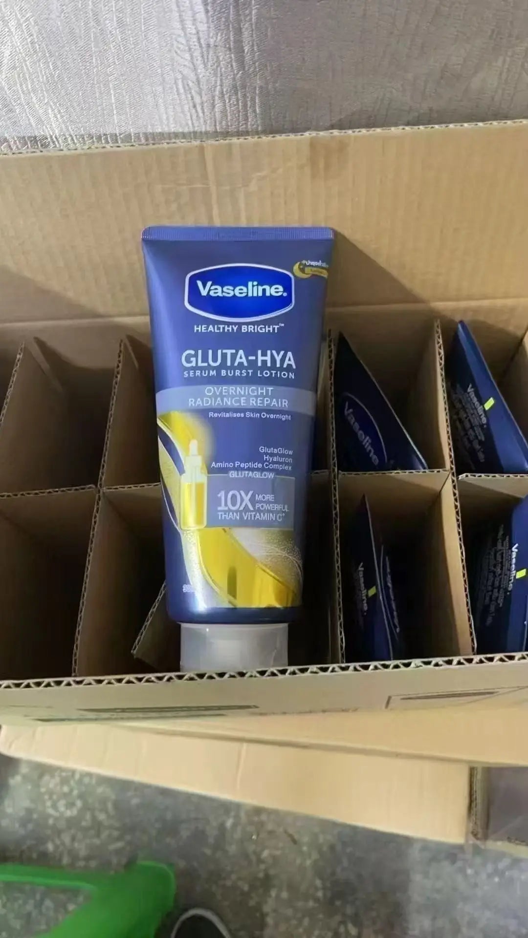 Vaseline Body Lotion Nighttime Thai Niacinamide Thai Version Lasting Fragrance Body Moisturizing Refreshing Moisturizing
