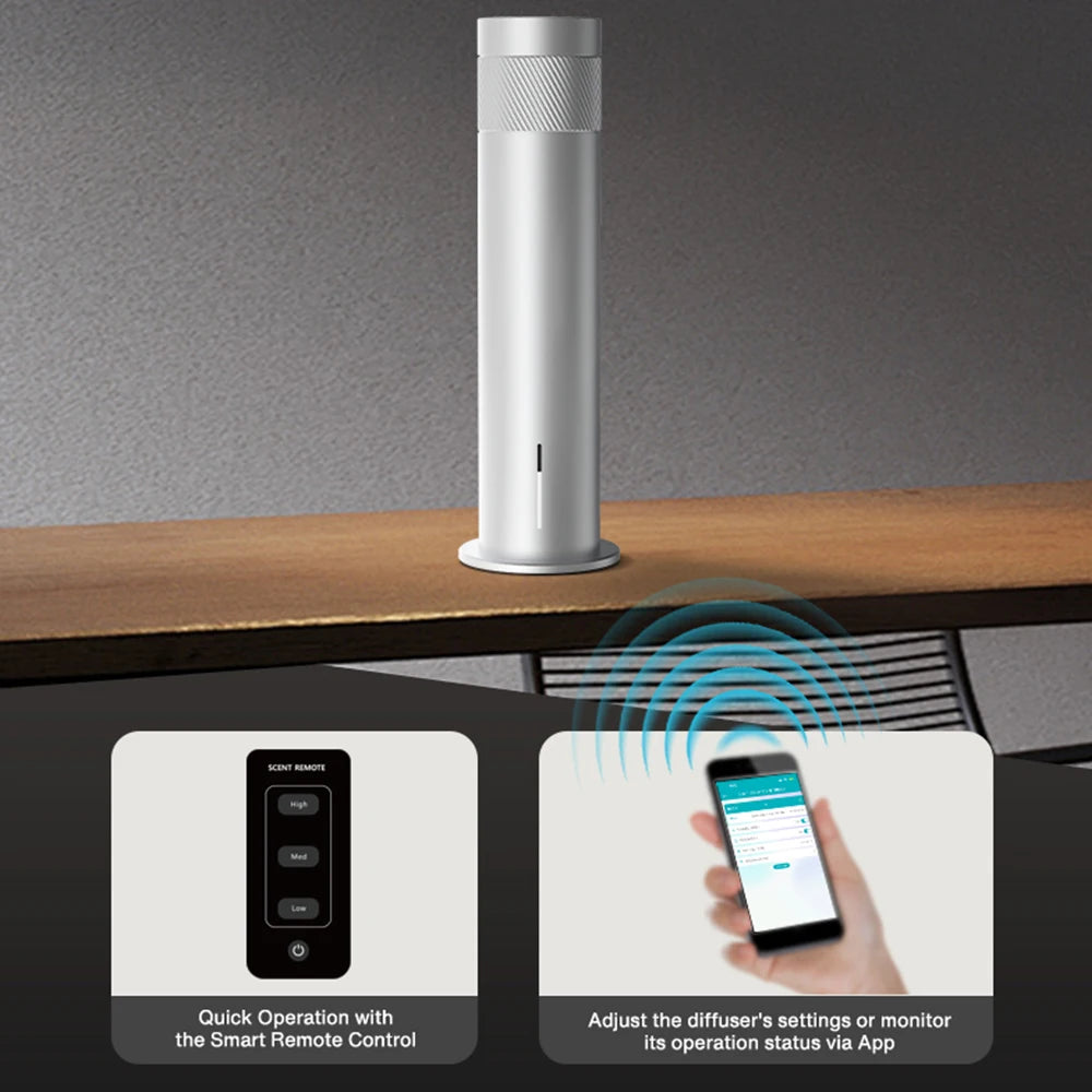 NAMSTE Smart Electric Smell Distributor Fragrance Diffuser Waterless Scent Diffuser Home Appliance Room Essential Oil Diffuser