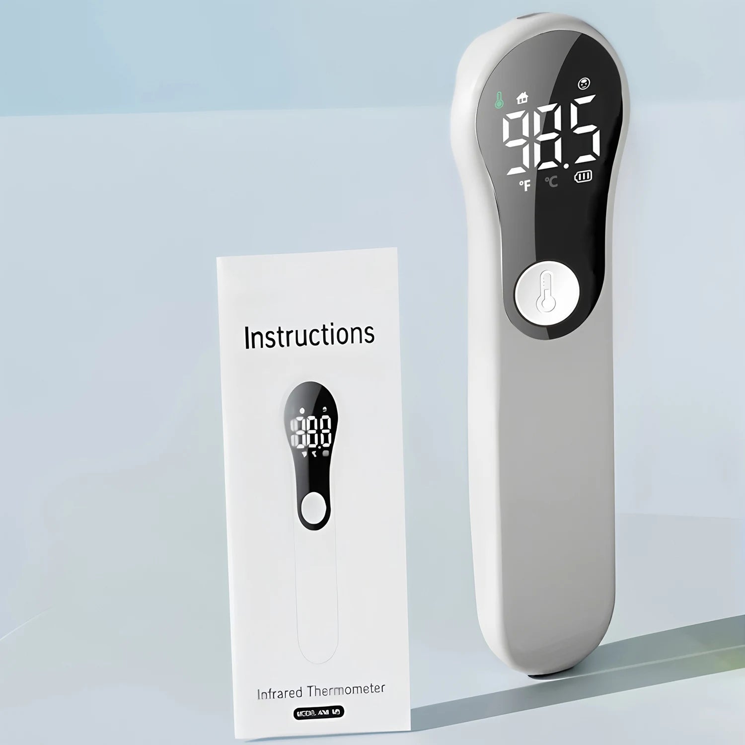 Medical Infrared Forehead Thermometer Backlit Digital Non-contact Laser Household LCD Baby Adult Fever Infant Body