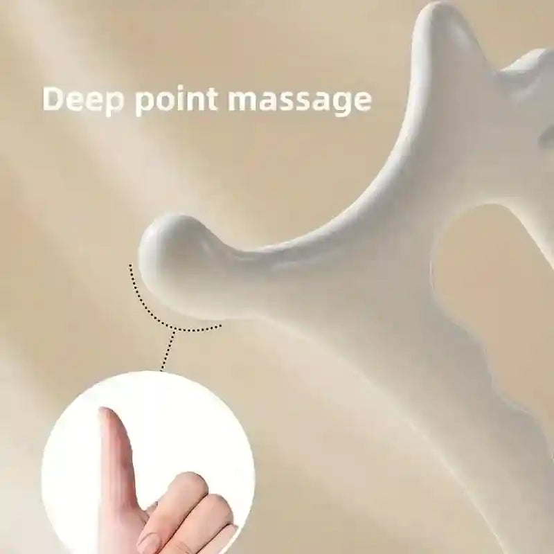 Electric Facial Massage Stick for Muscle Relief and Eye Care - White Eye Massage Instrument Tidesmit