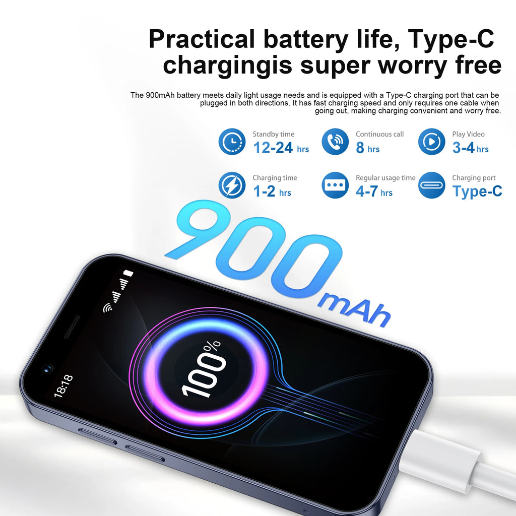 SERVO 18SE MINI Android Mini Smartphone 3G WCDMA 2GB RAM 16GB ROM Wi-Fi Hotspot GPS 3.0" Touch Small Smart Phones 2 SIM Standby