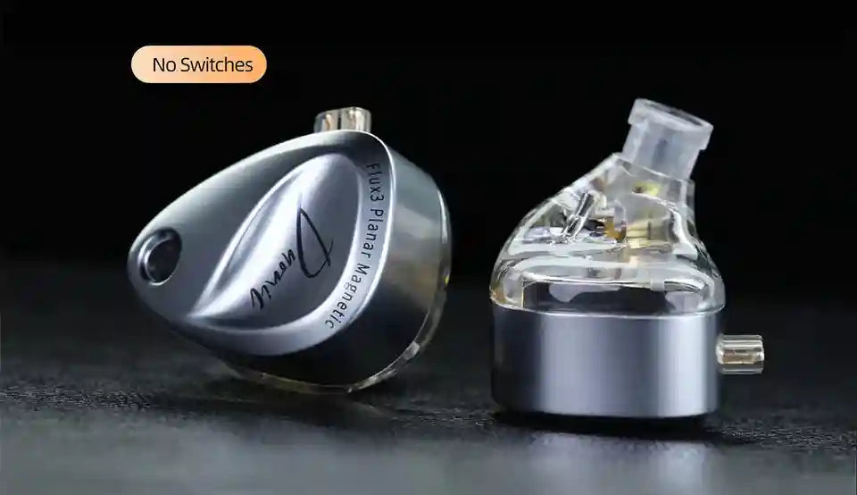Planar Magnetic IEMs - Wide Soundstage Studio Monitor Wired Earphones Tidesmit