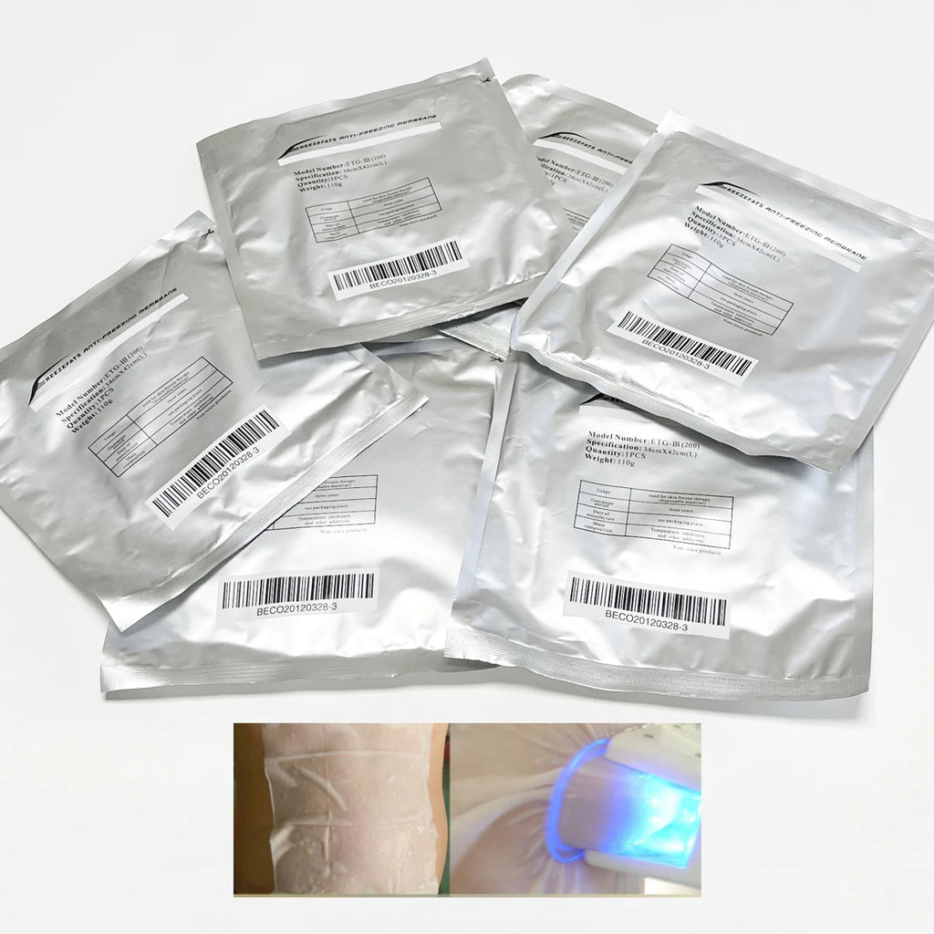 Antifreeze Membranes for Cryotherapy - 10 Pack 110g Professional Grade Scrubs Treatments Tidesmit