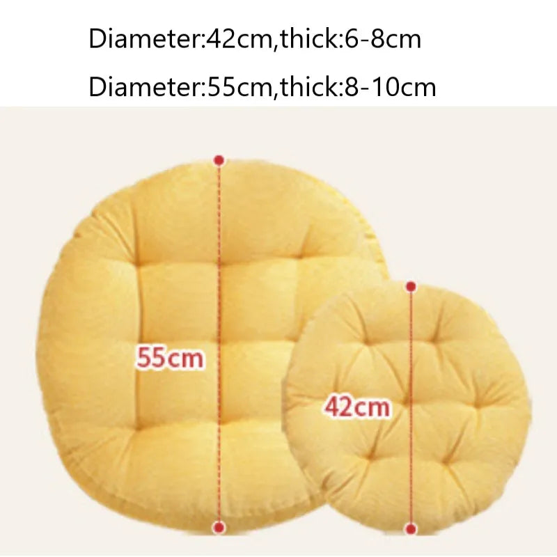 Green Large Round Floor Seat Cushion Thickened Tufted Tatami Mat Pad Ottoman Pouf Futon Chair Seat Meditation Seating Pillow 방석