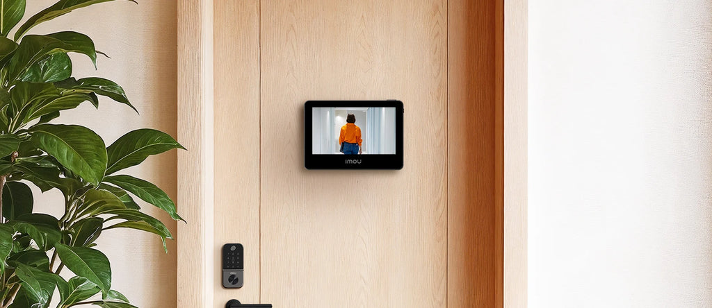 IMOU Smart Cat Eye 4.3'' Color Monitor, 5MP Wireless Video Camera,  2.4/5GHz Wi-Fi Intercom Doorbell