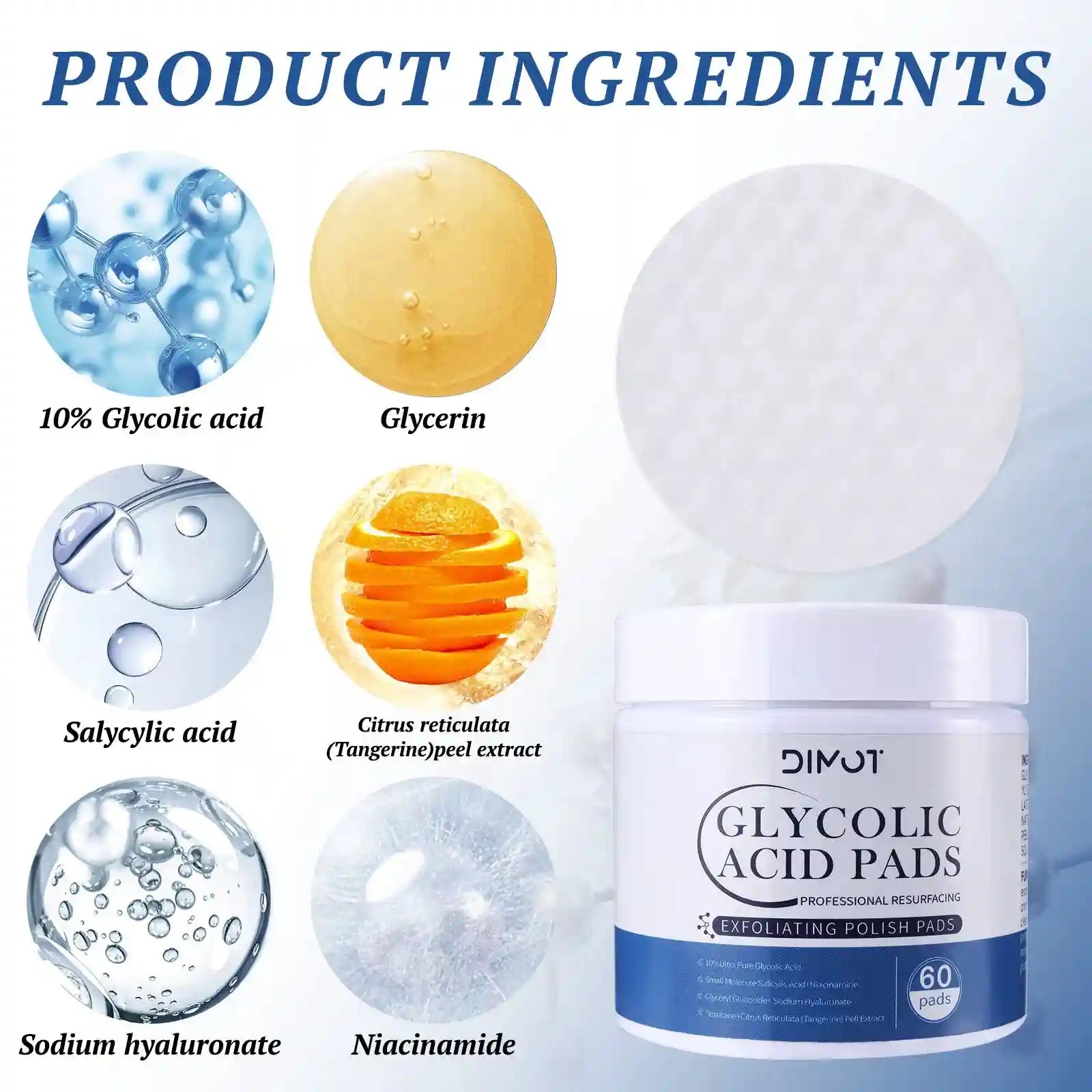 Tidesmit Black Facial Cleansing Pads - Exfoliating Face Scrub Kit Scrubs Treatments Tidesmit