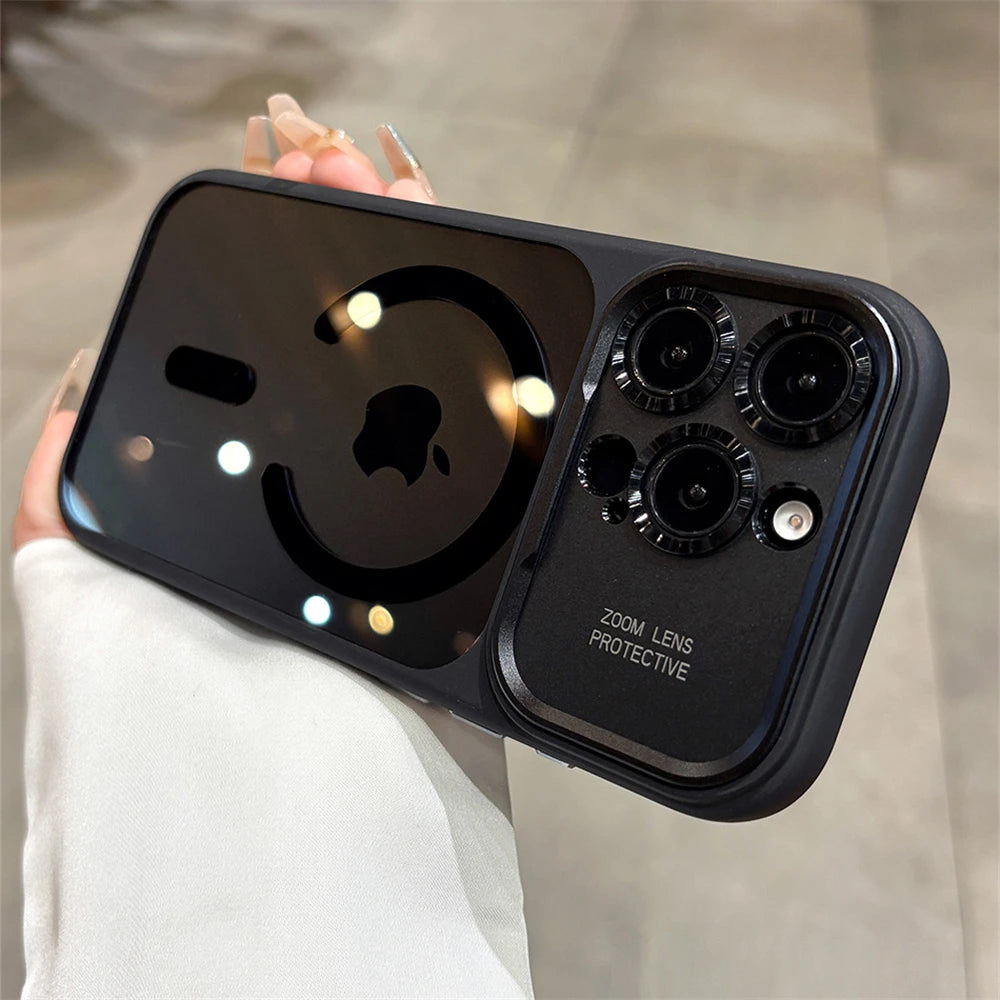 Magnetic iPhone Case with Lens Protection – Slim Military-Grade Cover Tidesmit
