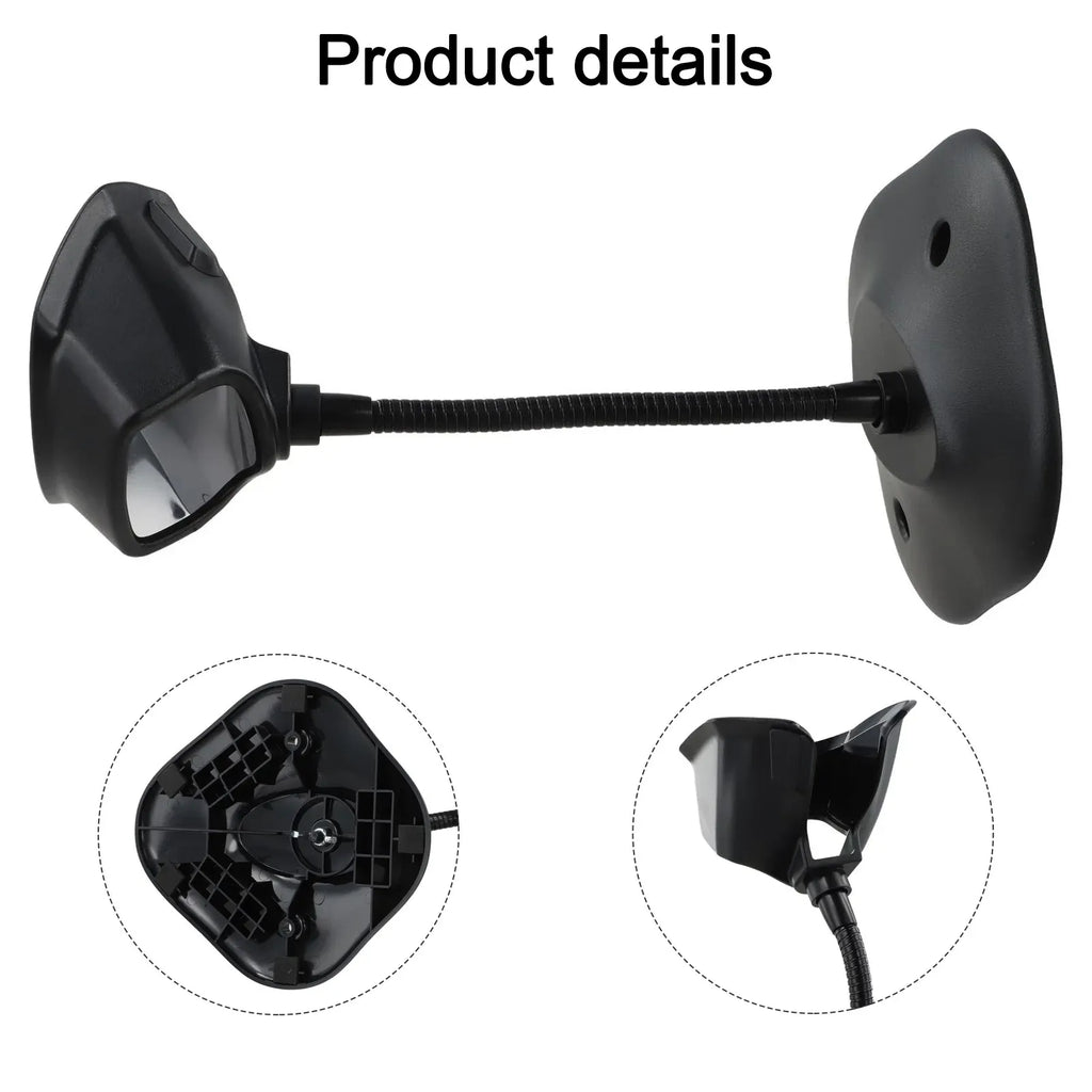 Adjustable scanner bracket stand with cradle and base detail insets