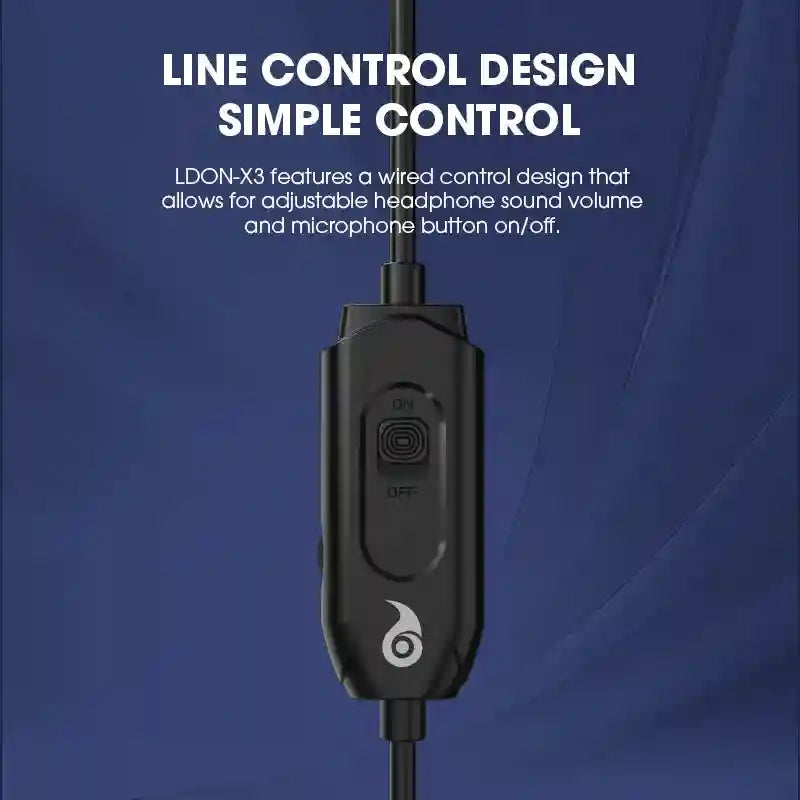 Tidesmit Gaming Headset with 7.1 Surround Sound - Wired Black Tidesmit