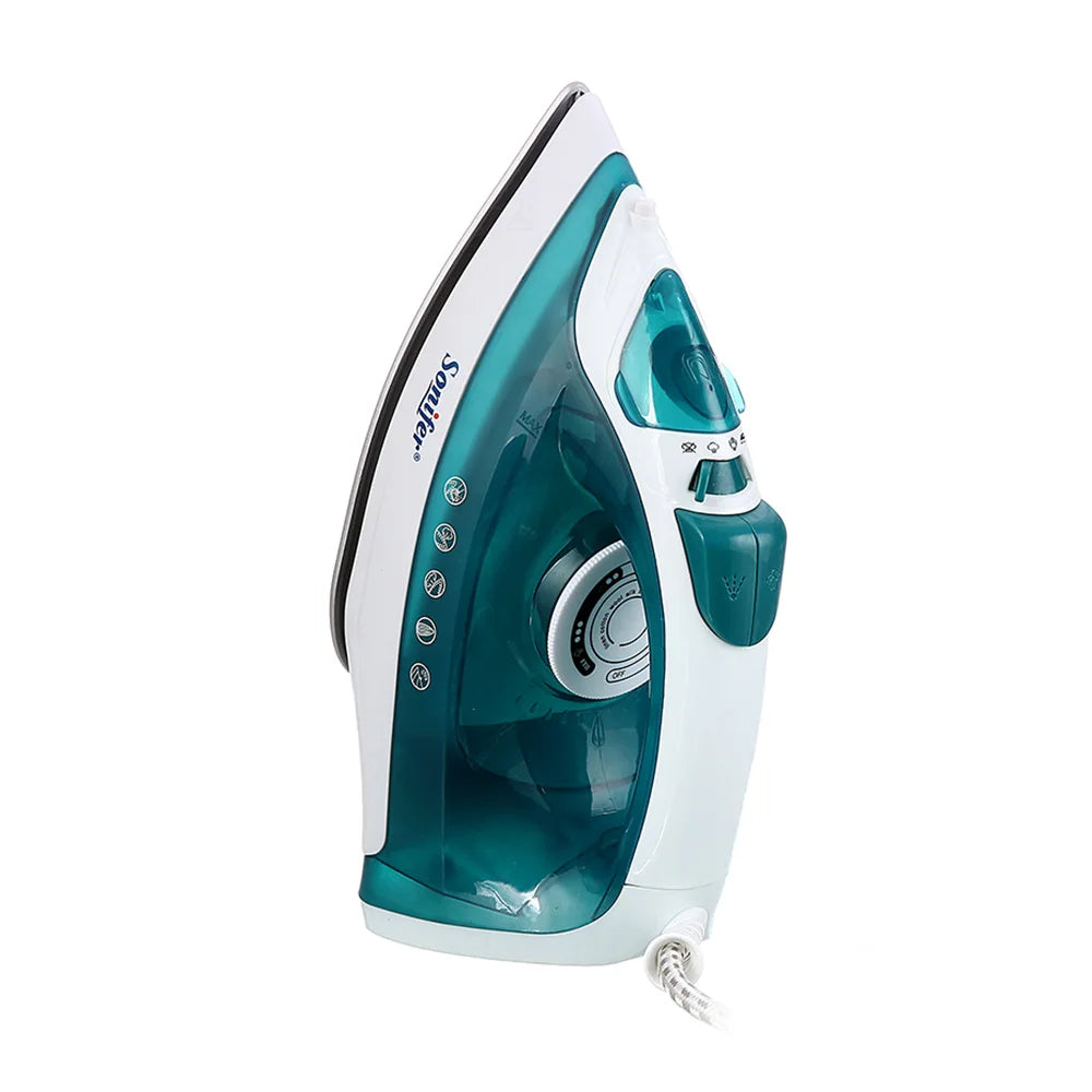 Tidesmit portable mini electric garment steamer with adjustable ceramic soleplate for compact travel ironing